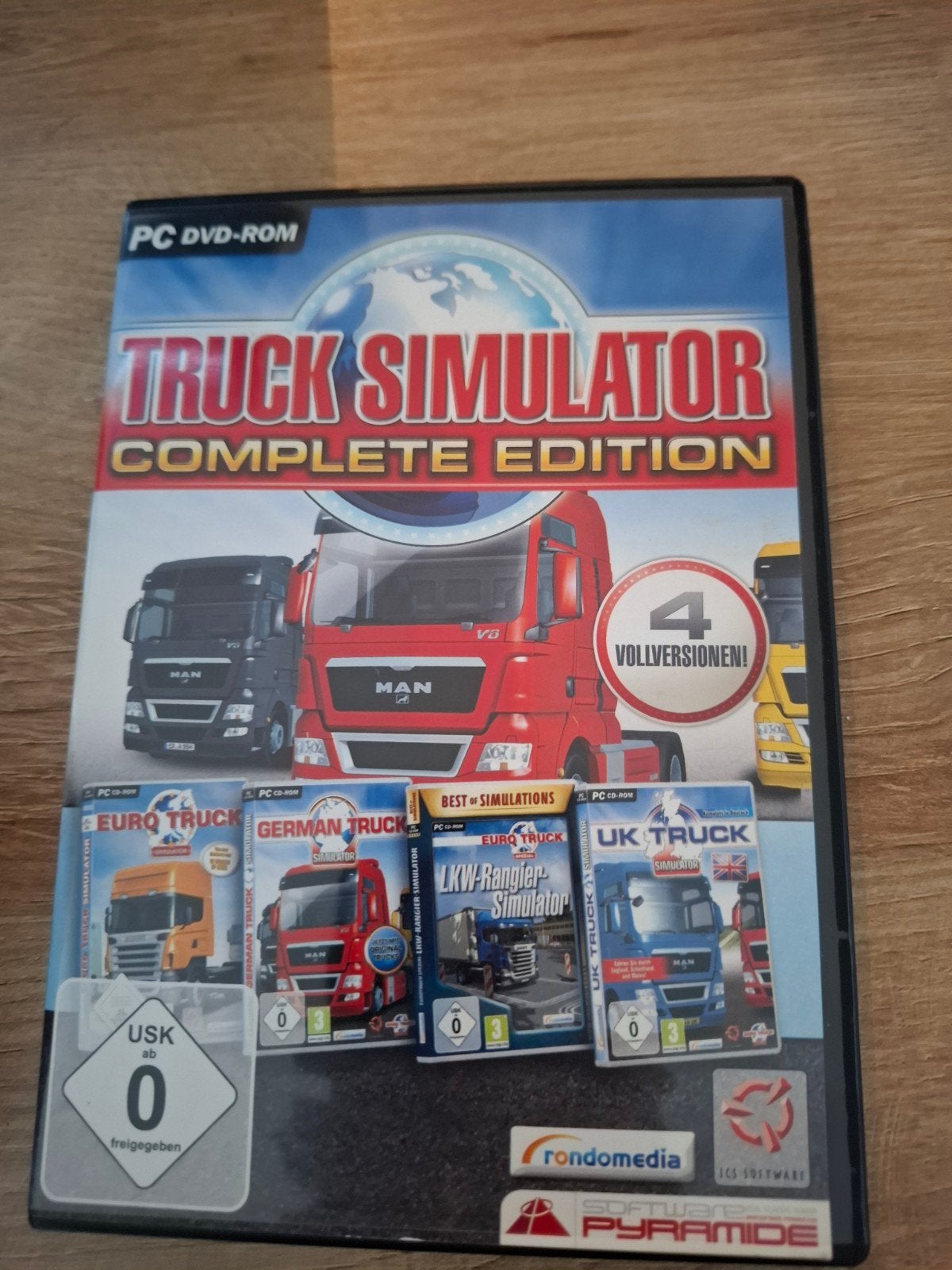truck simulator, Spelcomputers en Games, Games | Pc, Ophalen, Gebruikt, 1 speler, Vanaf 3 jaar