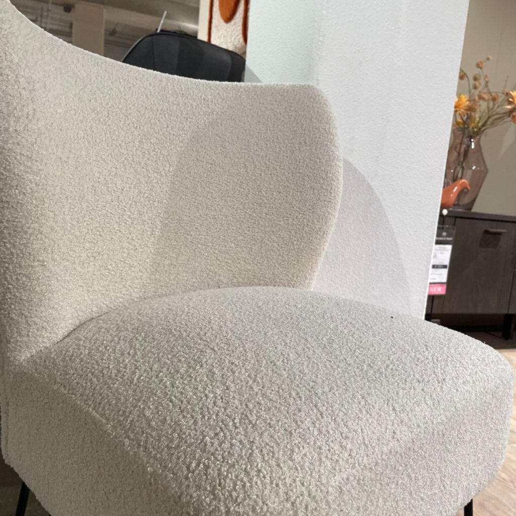 Maud Fauteuil Crème - COCOmaison, Niet ingevuld, Niet ingevuld, Niet ingevuld