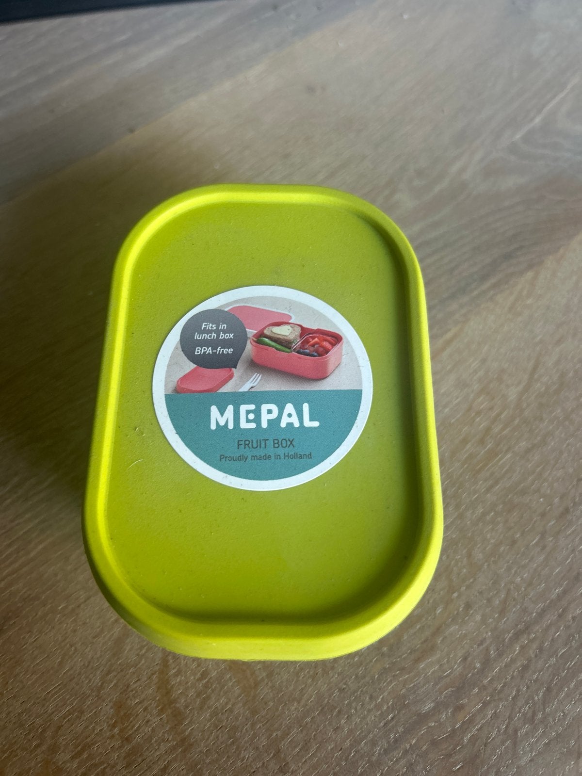 Mepal fruitbox - Handige fruitdoos voor onderweg, Ophalen of Verzenden, Nieuw