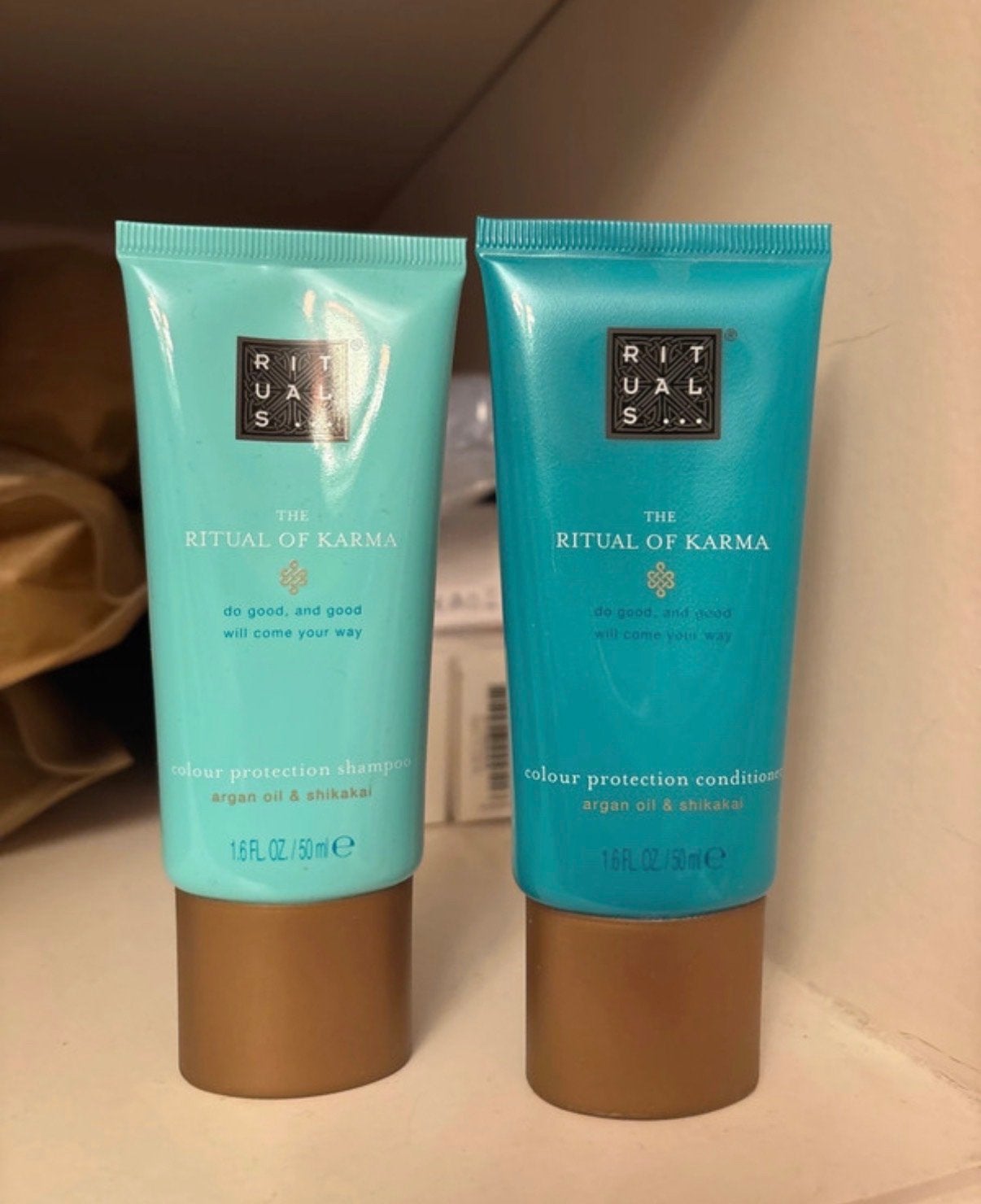 Rituals The Ritual of Karma Reisset Shampoo & Conditioner, Ophalen of Verzenden, Zo goed als nieuw, Overige typen