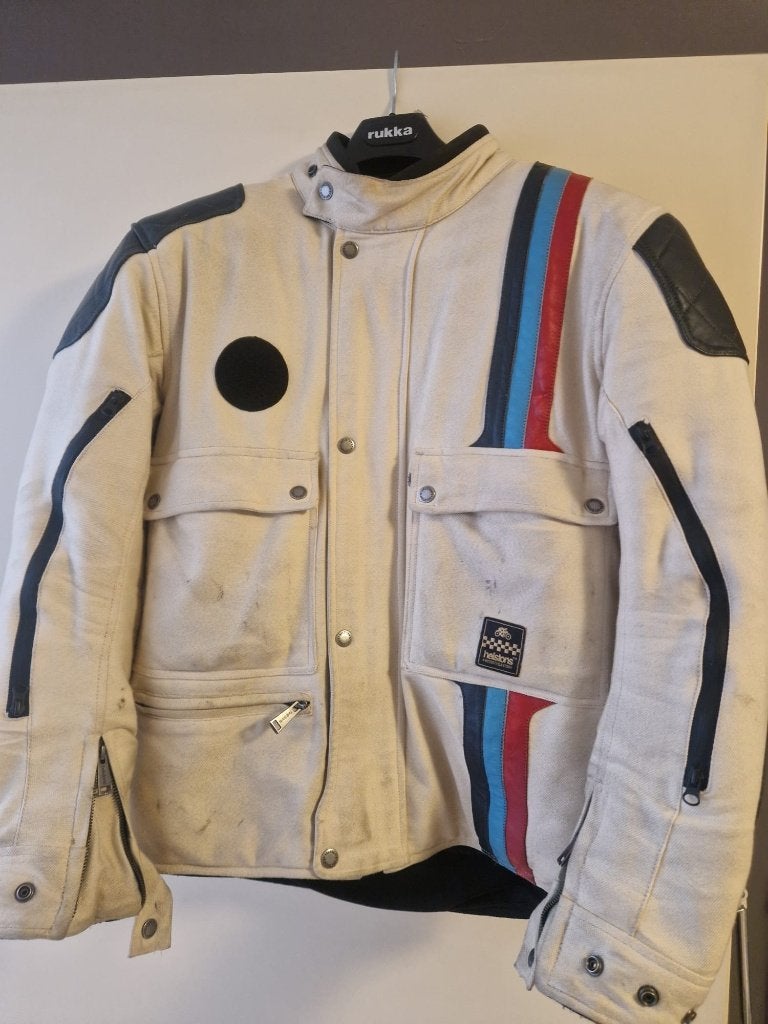 Mooie en hele fijne Helstons motorjas. Maat M met protectie, Motoren, Jas | textiel, Heren, Ophalen of Verzenden, Helstons