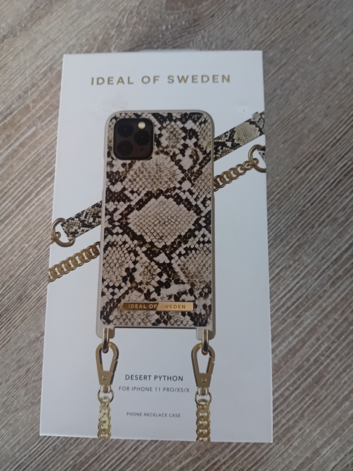 IDEAL OF SWEDEN Desert Python iPhone 11 Pro/XS/X hoesje, Ophalen