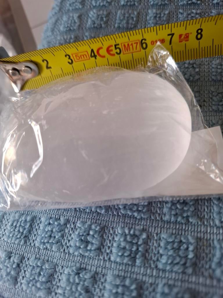 Seleniet knuffelsteen nieuw in verpakking, ongeveer 7cm, Ophalen