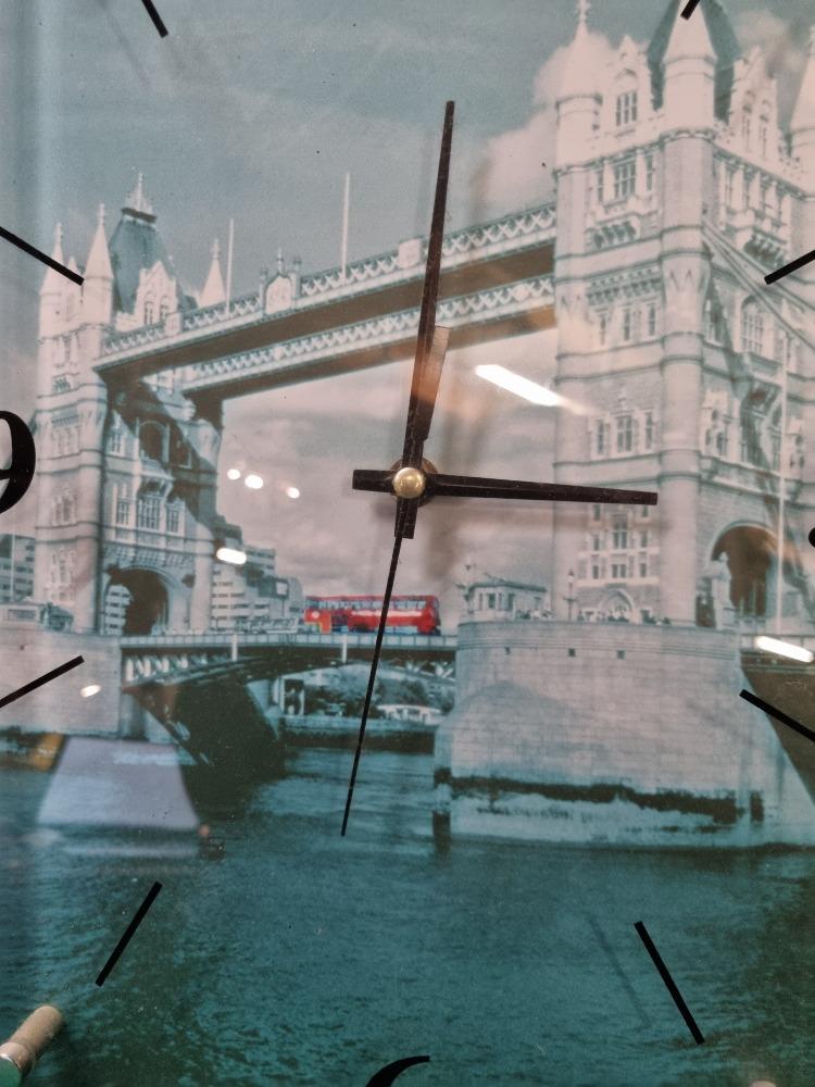 wandklok tower bridge londen, Ophalen of Verzenden, 'T Olde Gre-j, Info@toldegrej.nl, Endepoelstraat 20f Didam