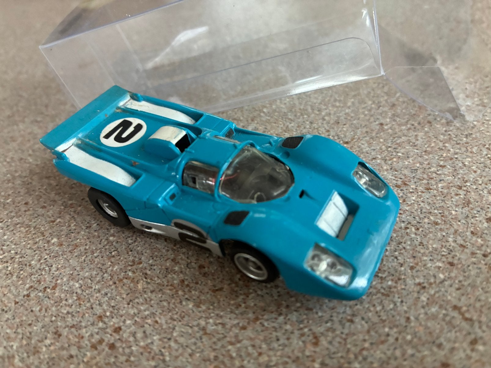 Ferrari 512 M scoop down faller ams /aurora afx, Ophalen of Verzenden, Zo goed als nieuw, Elektrisch, Overige merken