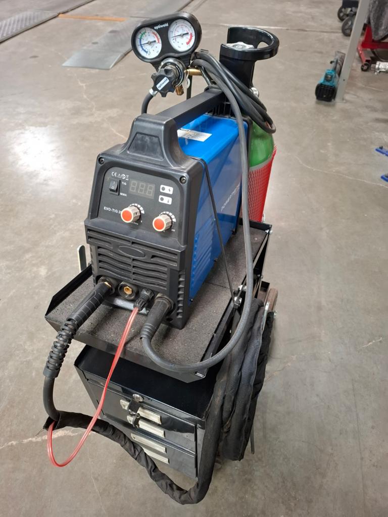 Powertherm evo tig 200, Ophalen, Zo goed als nieuw, 150 tot 250 ampère, Tig