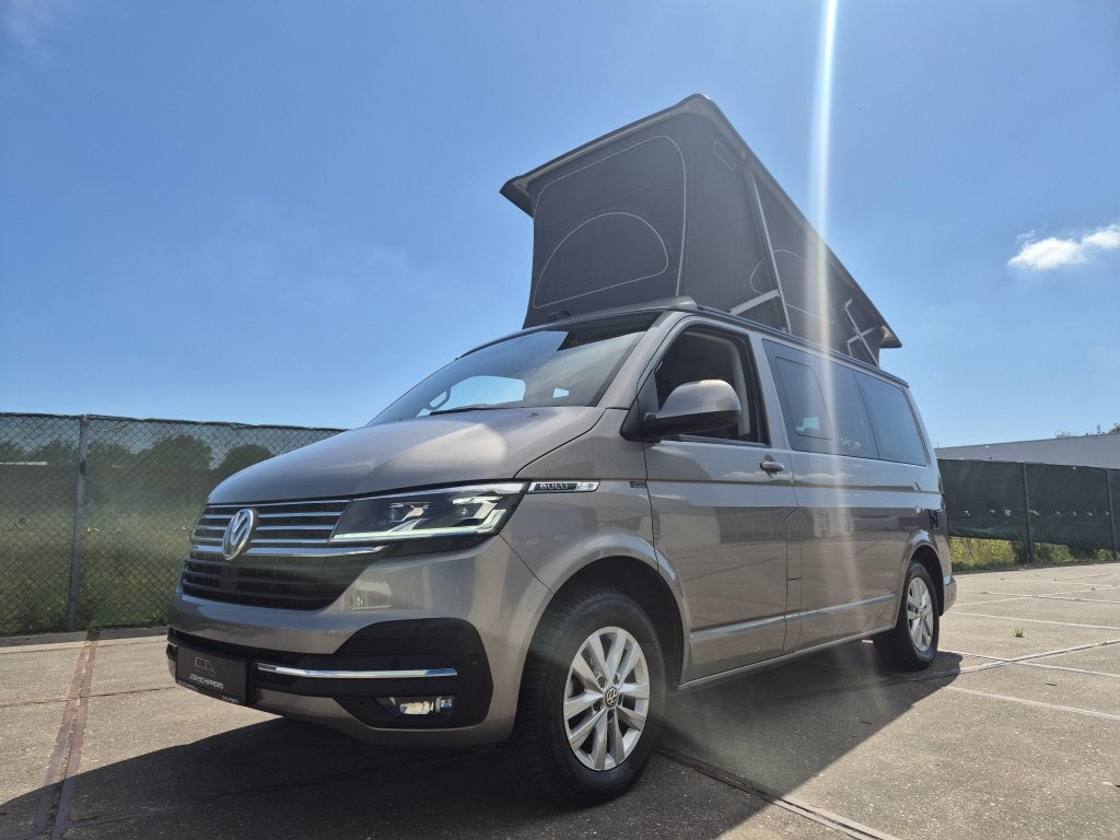 Volkswagen Vw T6.1 California Ocean DSG 2023 hefdak camper, Caravans en Kamperen, Campers, Automaat, Volkswagen, Bedrijf, Diesel
