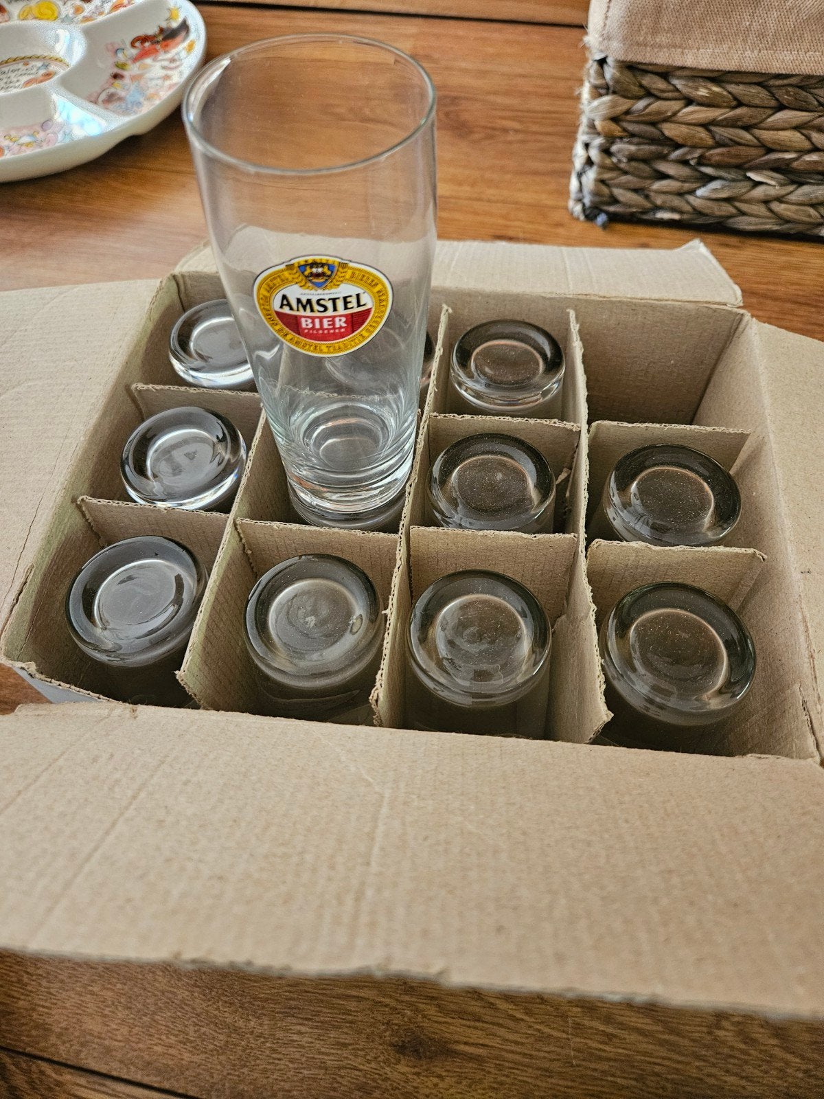 Amstel fluitjes, Ophalen, Zo goed als nieuw, Glas of Glazen, Amstel