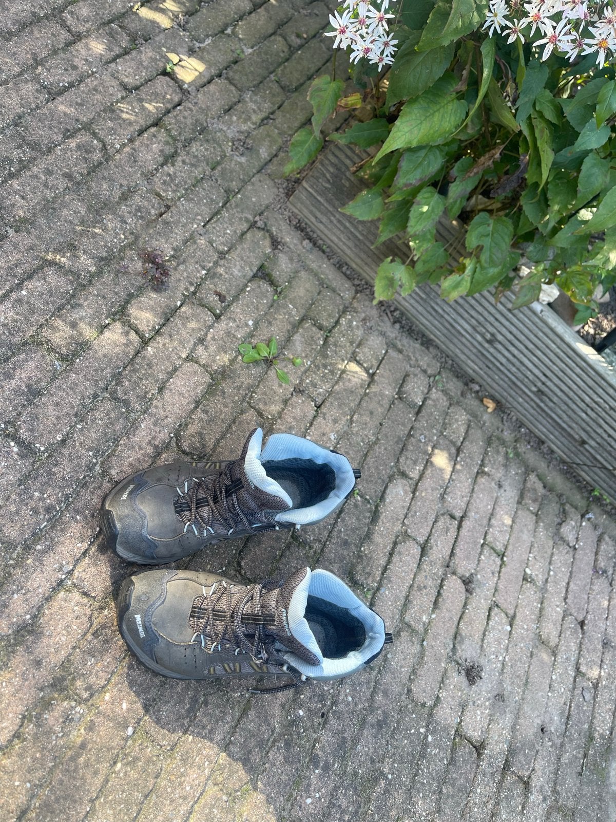 Meindl wandelschoenen maat 7,5 (UK), Kleding | Dames, Ophalen, Wandelschoenen, Grijs, Gedragen