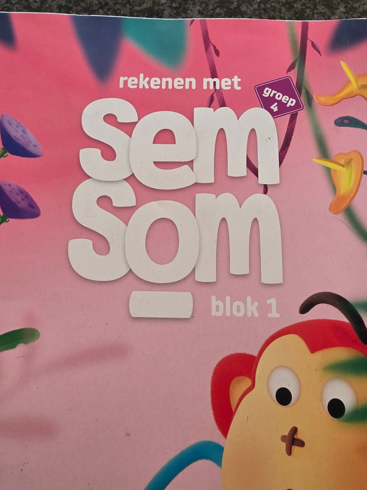 Rekenboek Sem Som Groep 4 Blok 1 - Goede Staat, Ophalen of Verzenden, Gelezen, Overige niveaus, Overige vakken