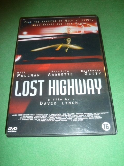 Lost highway David Lynch dvd Met Patricia Arquette, Cd's en Dvd's, Dvd's | Filmhuis, Alle leeftijden, Verzenden, Zo goed als nieuw
