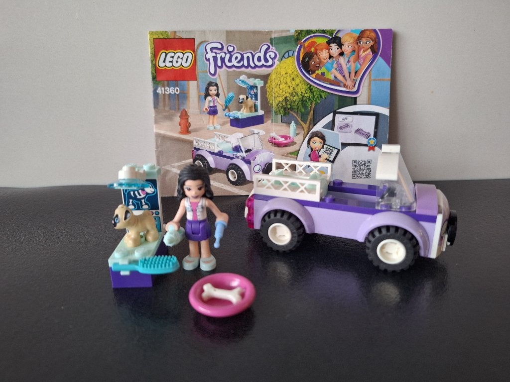 Lego 41360 Friends - Emma's Mobiele Dierenkliniek, Lego, Friends, Ophalen of Verzenden, Complete set