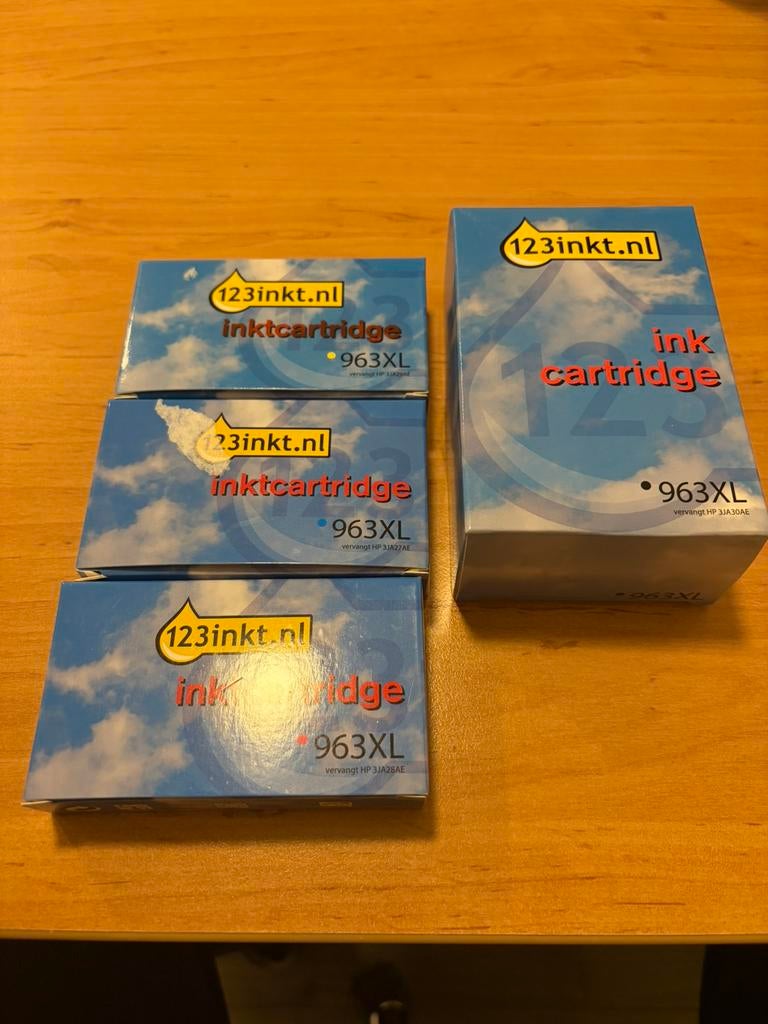 123inkt 963XL inktcartridges (nieuw), Ophalen of Verzenden, Zo goed als nieuw, Toner