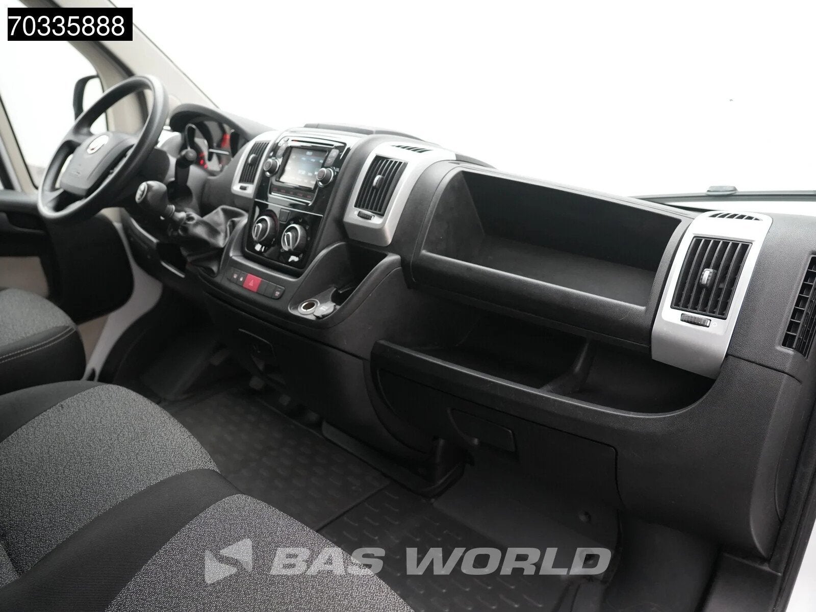 Fiat Ducato 130pk Laadklep D'Hollandia Bakwagen Airco Navi C, Stof, Gebruikt, Euro 6, 2500 kg