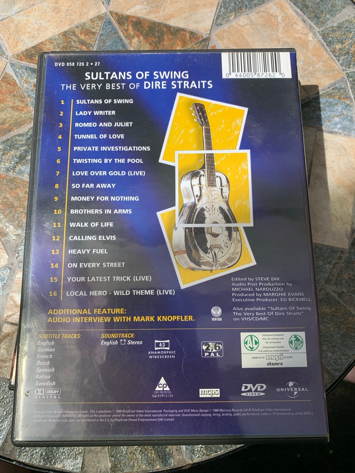 Dire Straits - Sultans of Swing: The Very Best Of (DVD), Alle leeftijden, Ophalen of Verzenden, Gebruikt