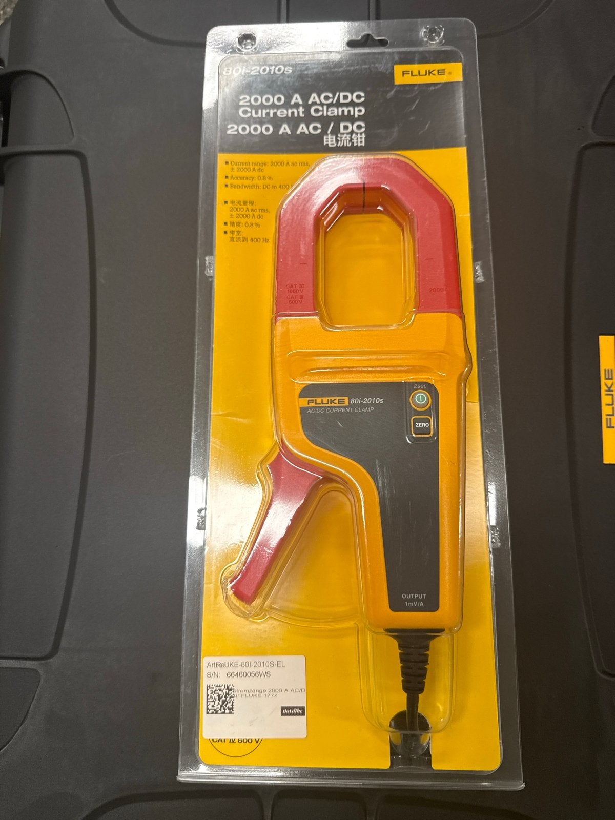 Fluke 80I-2010S AC/DC Stroomtang 2000A - Nieuw in verpakking, Ophalen of Verzenden, Nieuw