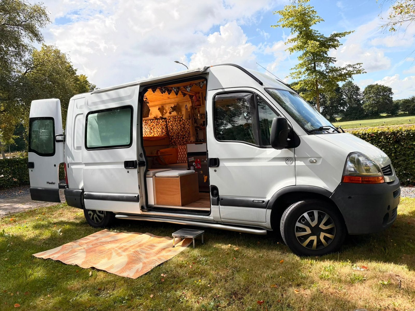 Offgrid Renault Master camperbus | CabinVans inbouw, Caravans en Kamperen, Buscamper of Camperbus, Tot en met 2, Diesel, Particulier