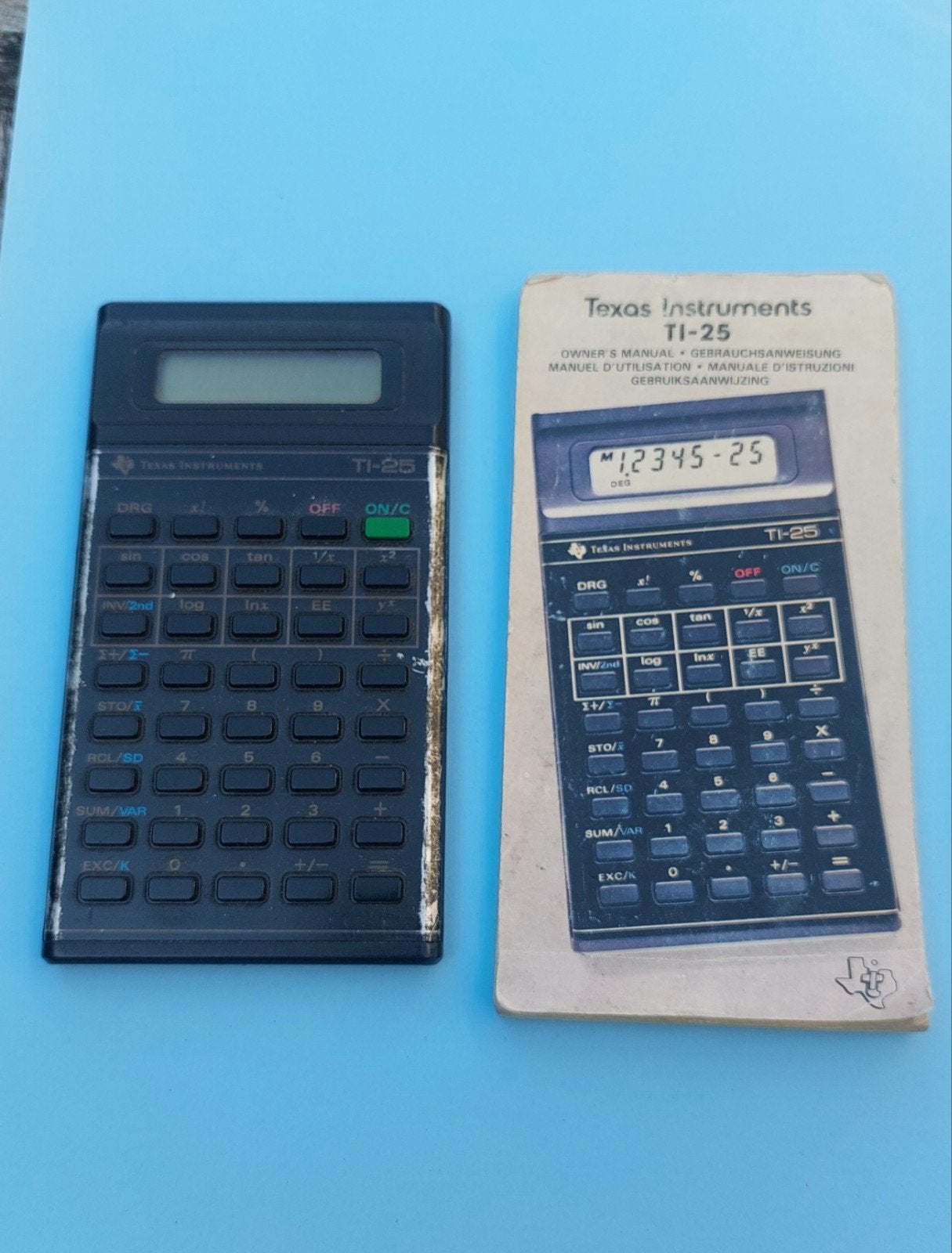 Texas Instruments TI-25. Vintage., Ophalen of Verzenden