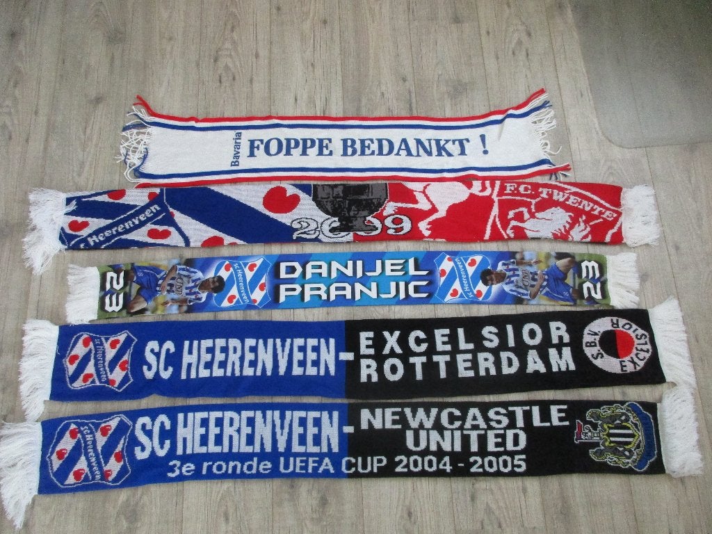 Heerenveen Sjaal, Ophalen of Verzenden, Gebruikt, Overige binnenlandse clubs, Vaantje of Sjaal
