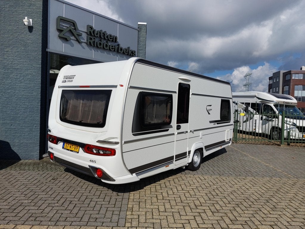 Fendt Saphir 465 SFB (DIRECT LEVERBAAR), Caravans en Kamperen, Rondzit, Bedrijf, Fendt, 5 tot 6 meter