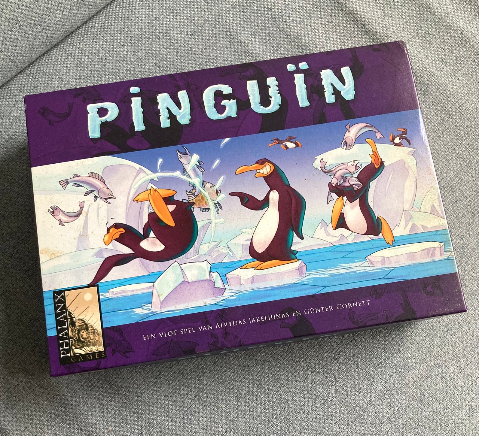 Pinguïn – spel van Phalanx – 2-4 spelers - compleet, Ophalen of Verzenden, Zo goed als nieuw