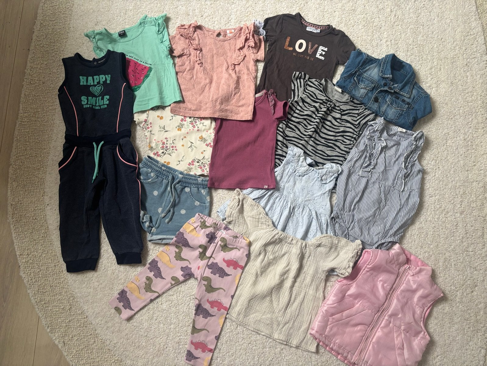 Kledingpakket meisje maat 86 - Diverse merken, Ophalen of Verzenden, Gebruikt, Meisje, Setje
