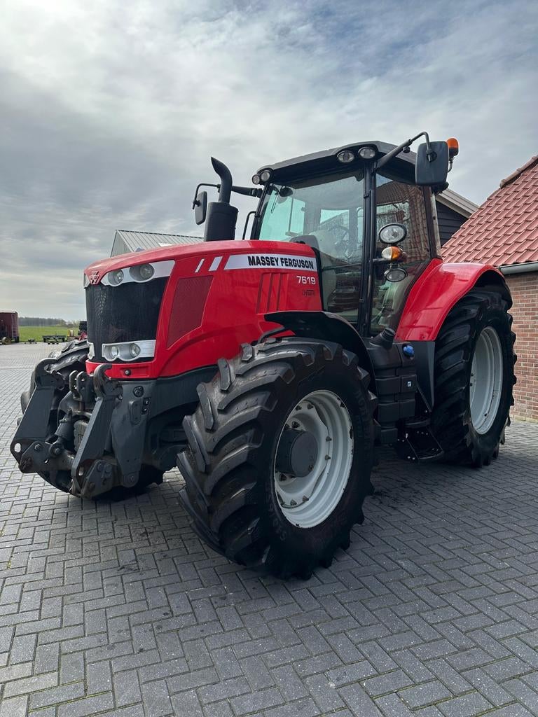 Massey ferguson 7619, Zakelijke goederen, Agrarisch | Tractoren, Ophalen of Verzenden, Gebruikt, Tot 80 Pk, Massey Ferguson