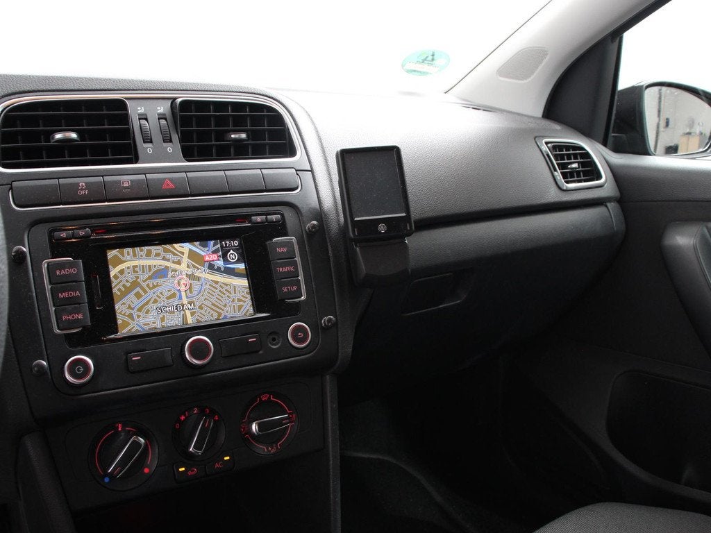 Volkswagen Polo 1.2 TSI Comfortline Airco Cruise control Par, Euro 5, Stof, Zwart, 4 cilinders
