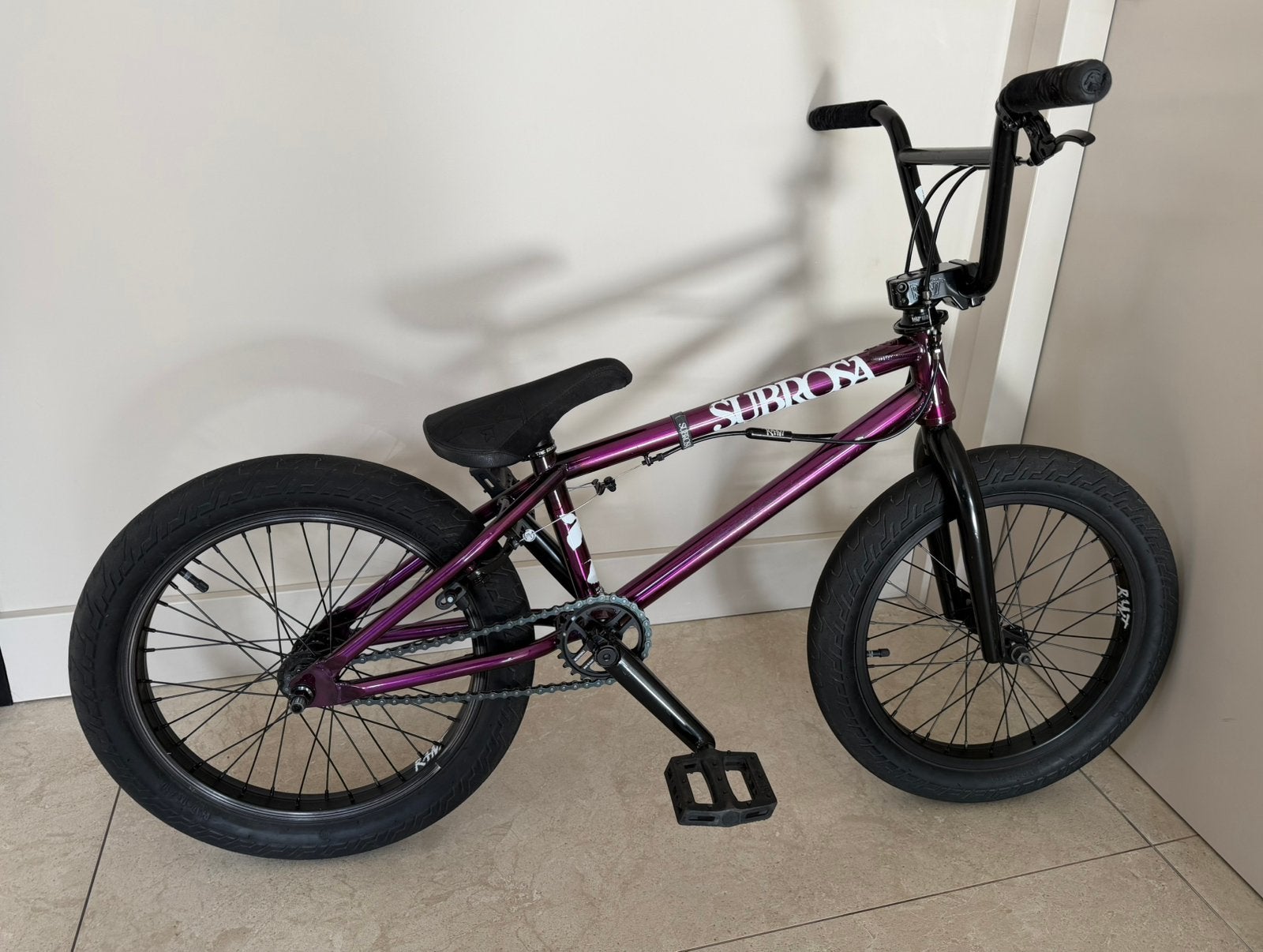 Subrosa Wings Park 18” BMX | Gyro | Freestyle | Area 51, Ophalen, Zo goed als nieuw, Staal, 16 tot 20 inch