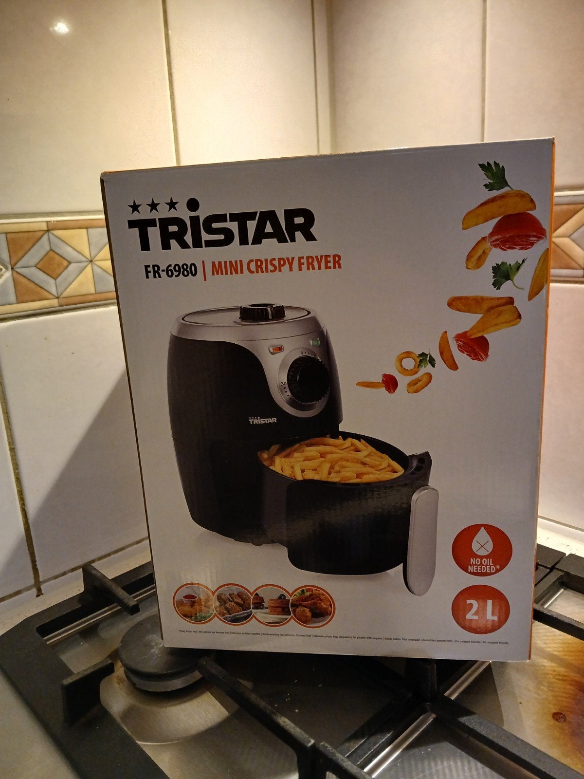 Tristar Mini Crispy Fryer airfryer  Compacte Heteluchtfrite, Witgoed en Apparatuur, 1 tot 2 liter, Ophalen of Verzenden, Zo goed als nieuw
