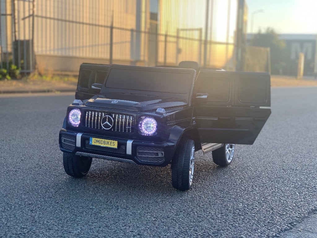 Mercedes G63 AMG 12v Metallic zilver Bluetooth / Afst. lede, Ophalen of Verzenden, Nieuw, Overige typen