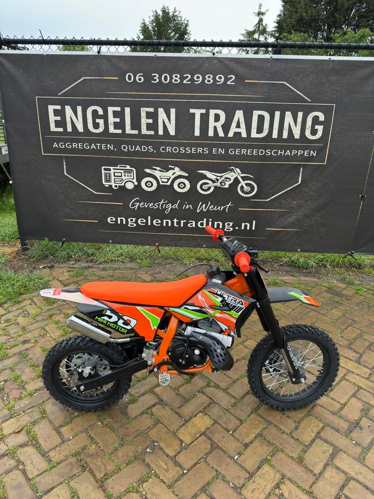 49cc kickstart crosser crossmotor ktm kleuren nieuw, Ophalen, Nieuw, Overige merken