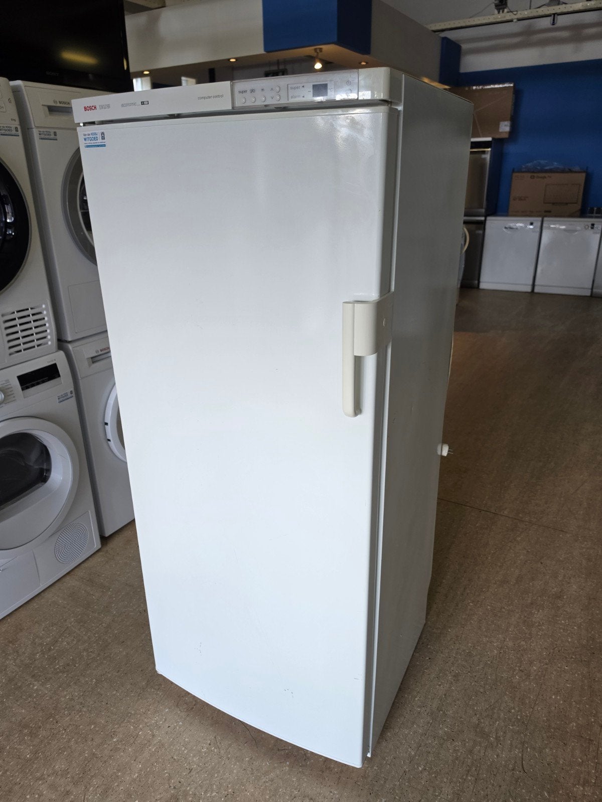 Bosch vrijstaande vrieskast | A klasse | Gratis thuis 🚚✅️, Jirnsum, 160 cm of meer, Zo goed als nieuw, Energieklasse A of zuiniger