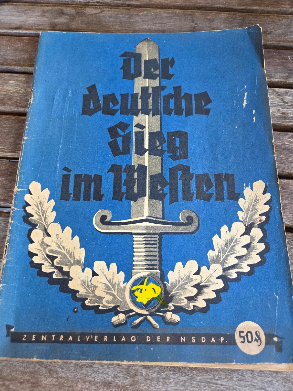 WOII boek: Der Deutsche Sieg im Westen, Verzamelen, Ophalen of Verzenden, Overige soorten, Duitsland, Boek of Tijdschrift