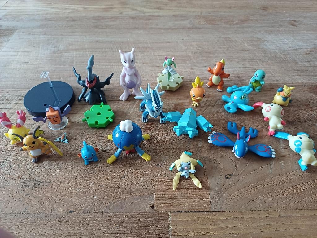 Pokemon Takara Tomy Nintendo Figure Set, Ophalen of Verzenden, Gebruikt, Overige typen