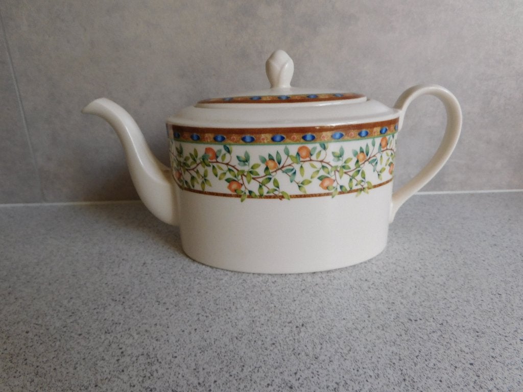 Theepot Lemontree Johnson Brothers, Overige merken, Overige typen, Ophalen of Verzenden, Zo goed als nieuw