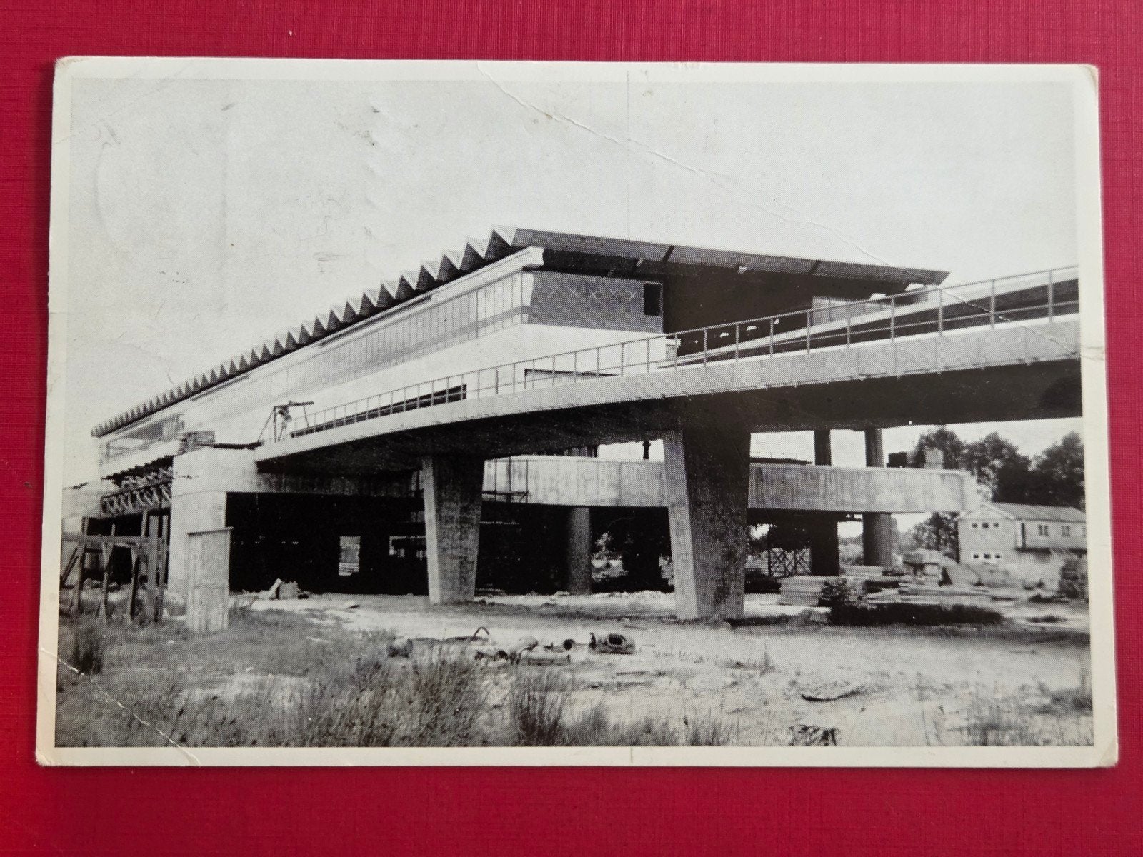 Rotterdam Metrostation Zuidplein, Verzenden, 1960 tot 1980, Gebruikt, Overige onderwerpen