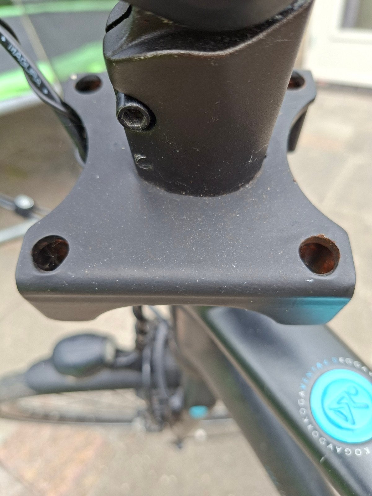 Bevestigingsbeugel voor fietszitje voorop (bijv een bobike), Ophalen, Gebruikt, Voorzitje