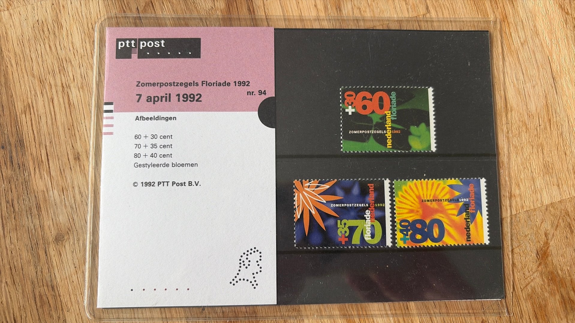 Zomerpostzegels: Floriade 1992 - nr. 94, Postzegels en Munten, Postzegels | Nederland, Ophalen of Verzenden, Na 1940, Postfris