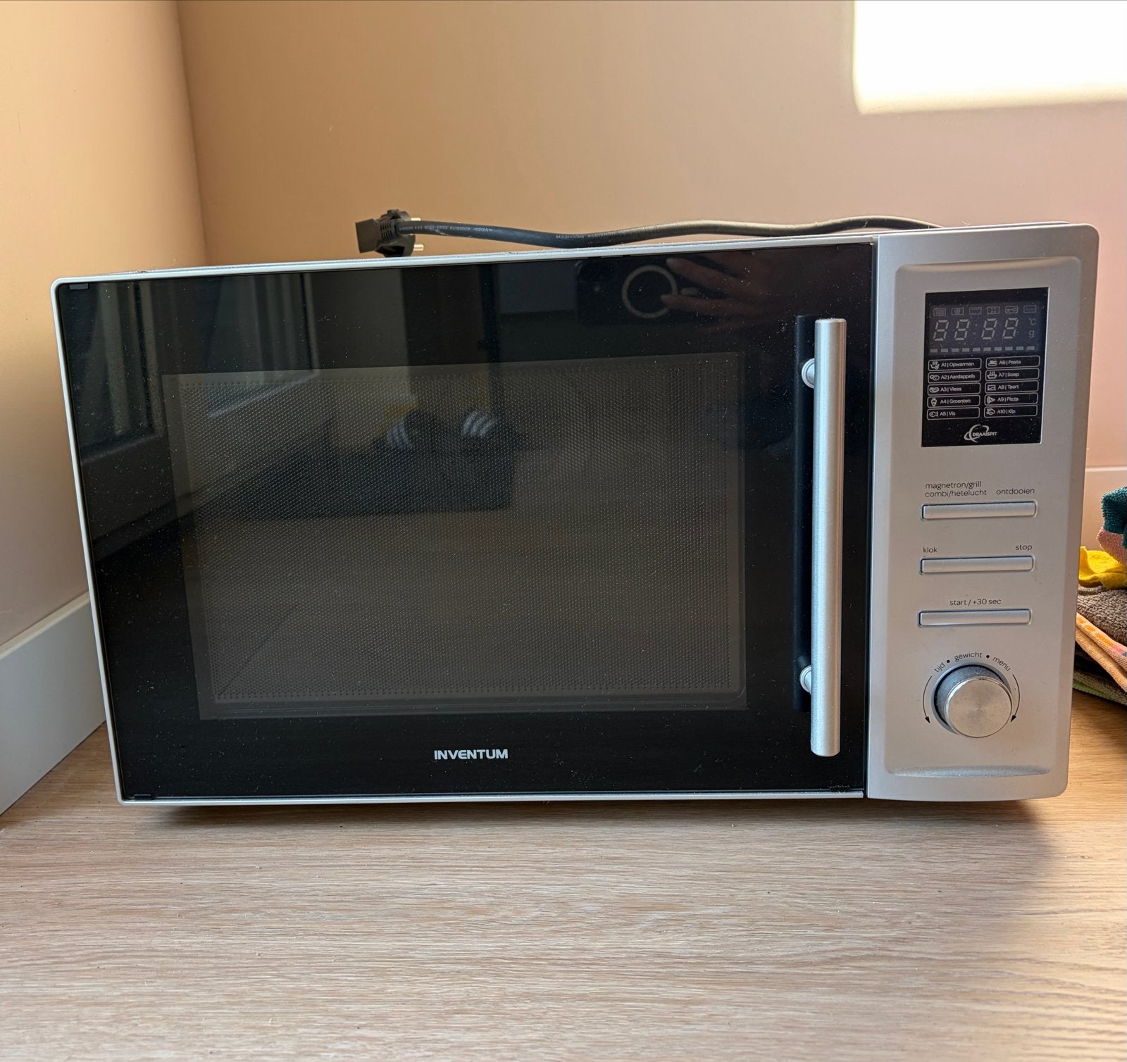 Inventum MN325CS Combimagnetron, Witgoed en Apparatuur, Magnetrons, Ophalen, Combimagnetron, 60 cm of meer, Grill
