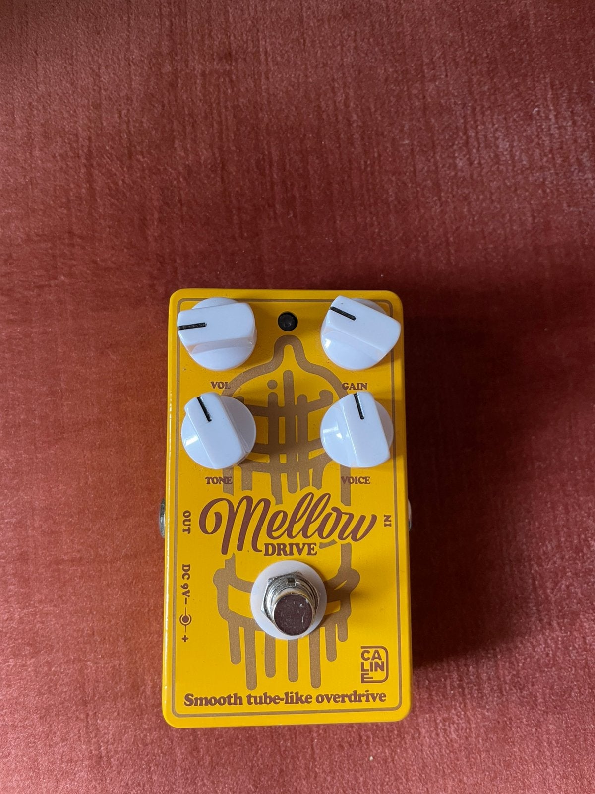Caline Mellow Drive overdrive pedaal, dumble achtig, Muziek en Instrumenten, Ophalen of Verzenden, Zo goed als nieuw, Distortion, Overdrive of Fuzz