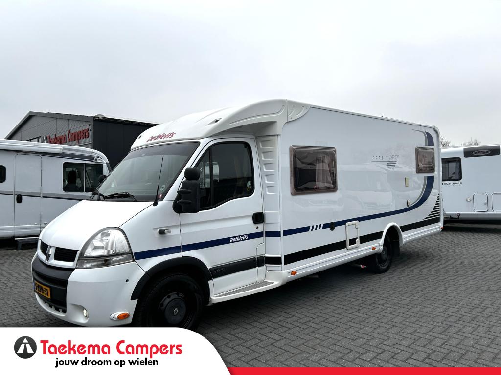 Dethleffs Esprit RT 6874 Dwarsbed/2006/Euro4/Airco, Caravans en Kamperen, Campers, 7 tot 8 meter, Bedrijf, Dethleffs, Tot en met 4