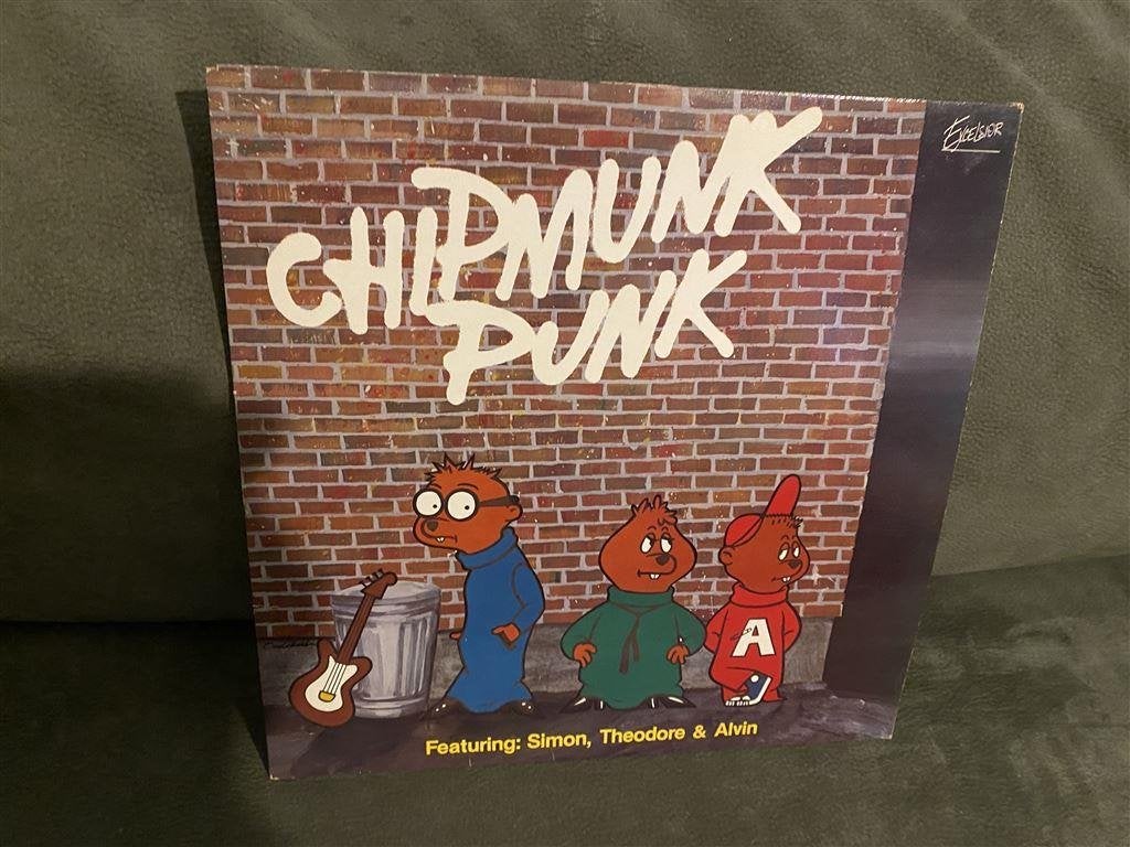 Chipmunk Punk simon theodore & Alvin Vinyl [599], Verzenden, Zo goed als nieuw, 12 inch