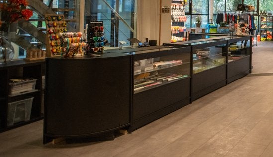 Zwarte hoek balie, Ophalen, Gebruikt