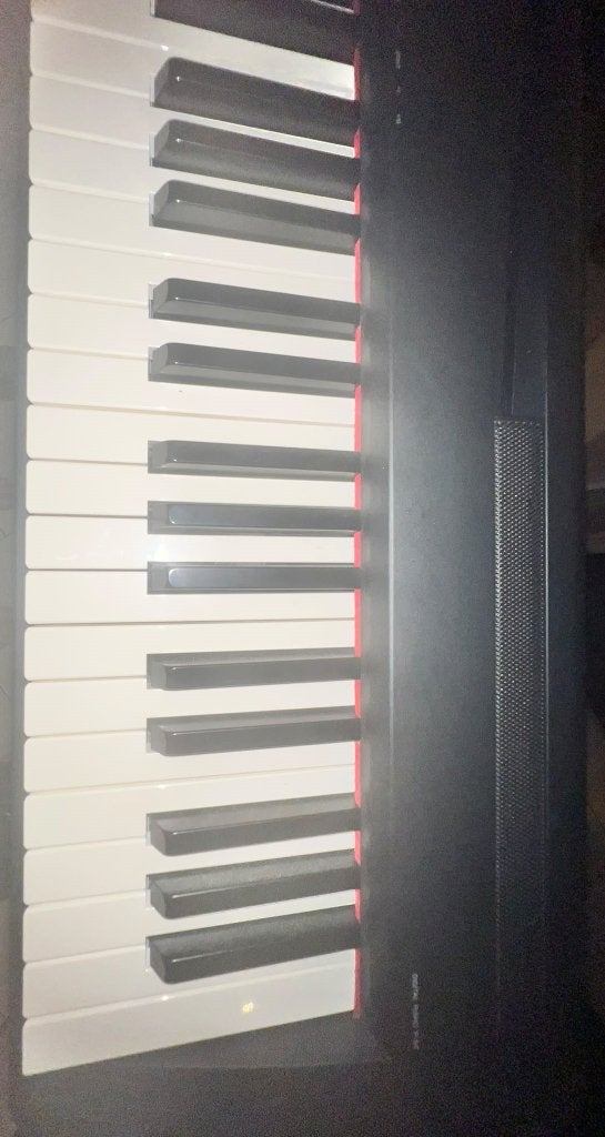 Digitale piano Yamaha P-95, Ophalen, Gebruikt, Zwart, Digitaal