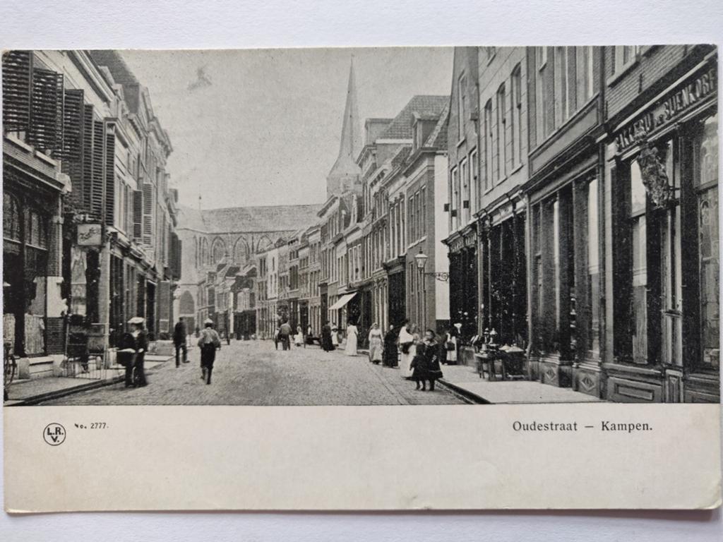 X1981 Kampen 1909 naar Sint Jacobiparochie, Ophalen of Verzenden, Voor 1920