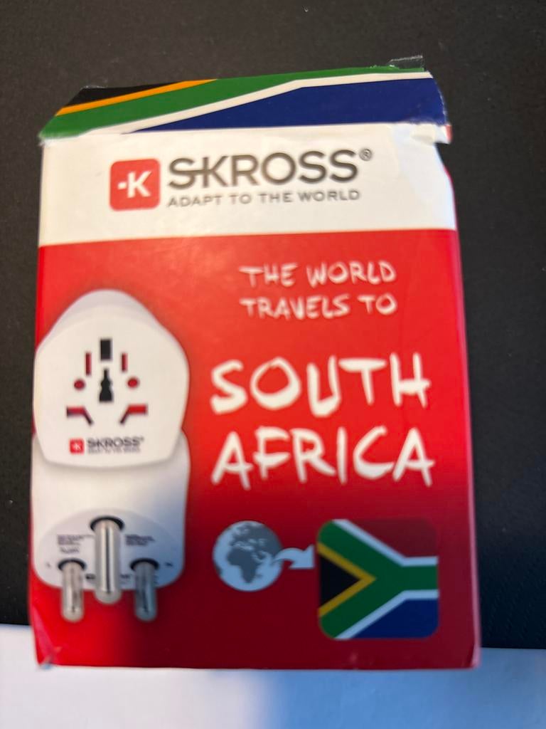 Reisstekker SKROSS nieuw, Ophalen of Verzenden, Nieuw