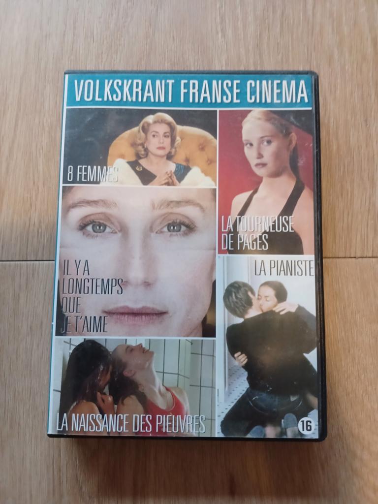 Volkskrant Franse Cinema DVD Boxset - 5 films, Cd's en Dvd's, Vanaf 16 jaar, Ophalen of Verzenden, Zo goed als nieuw