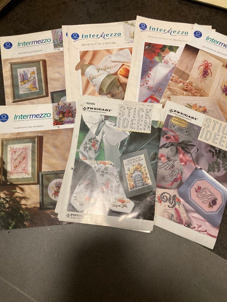 borduren boeken lintjesborduren., Verzenden, Nieuw, Patroon