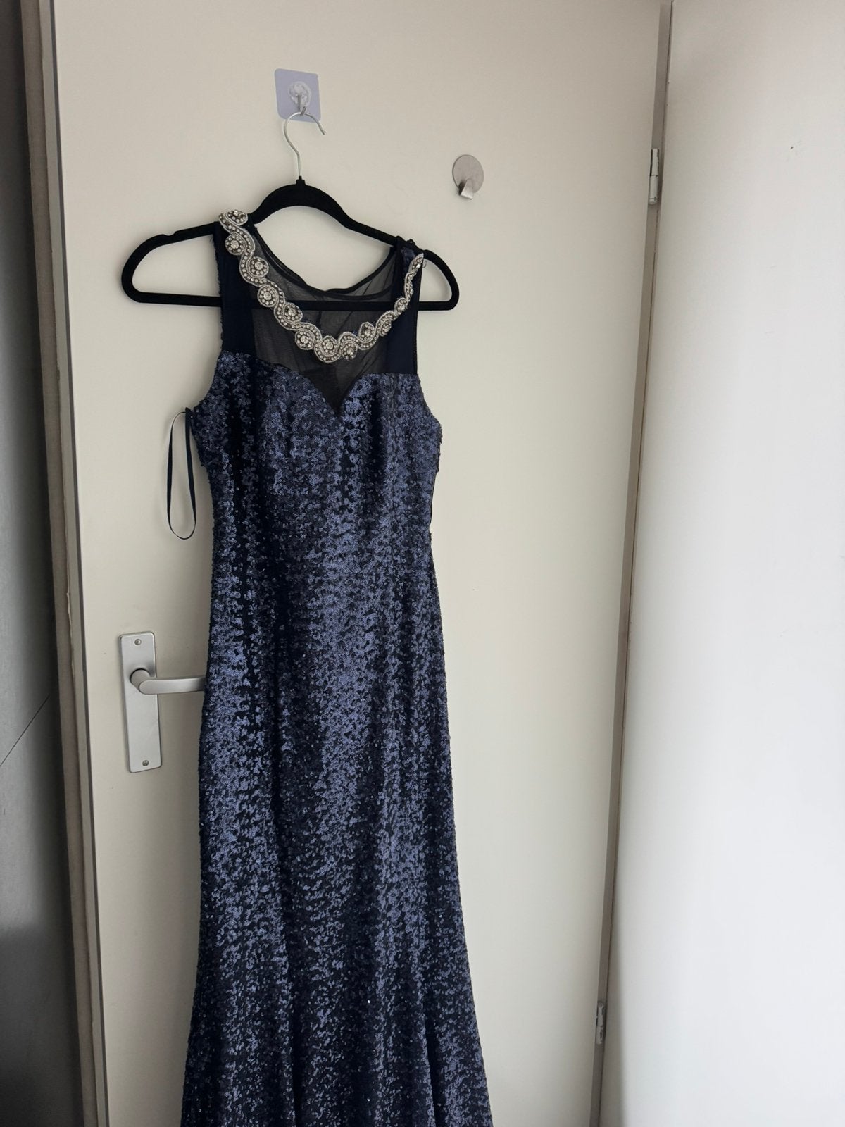 Gala jurk, Kleding | Dames, Ophalen of Verzenden, Zo goed als nieuw, Zwart, Galajurk